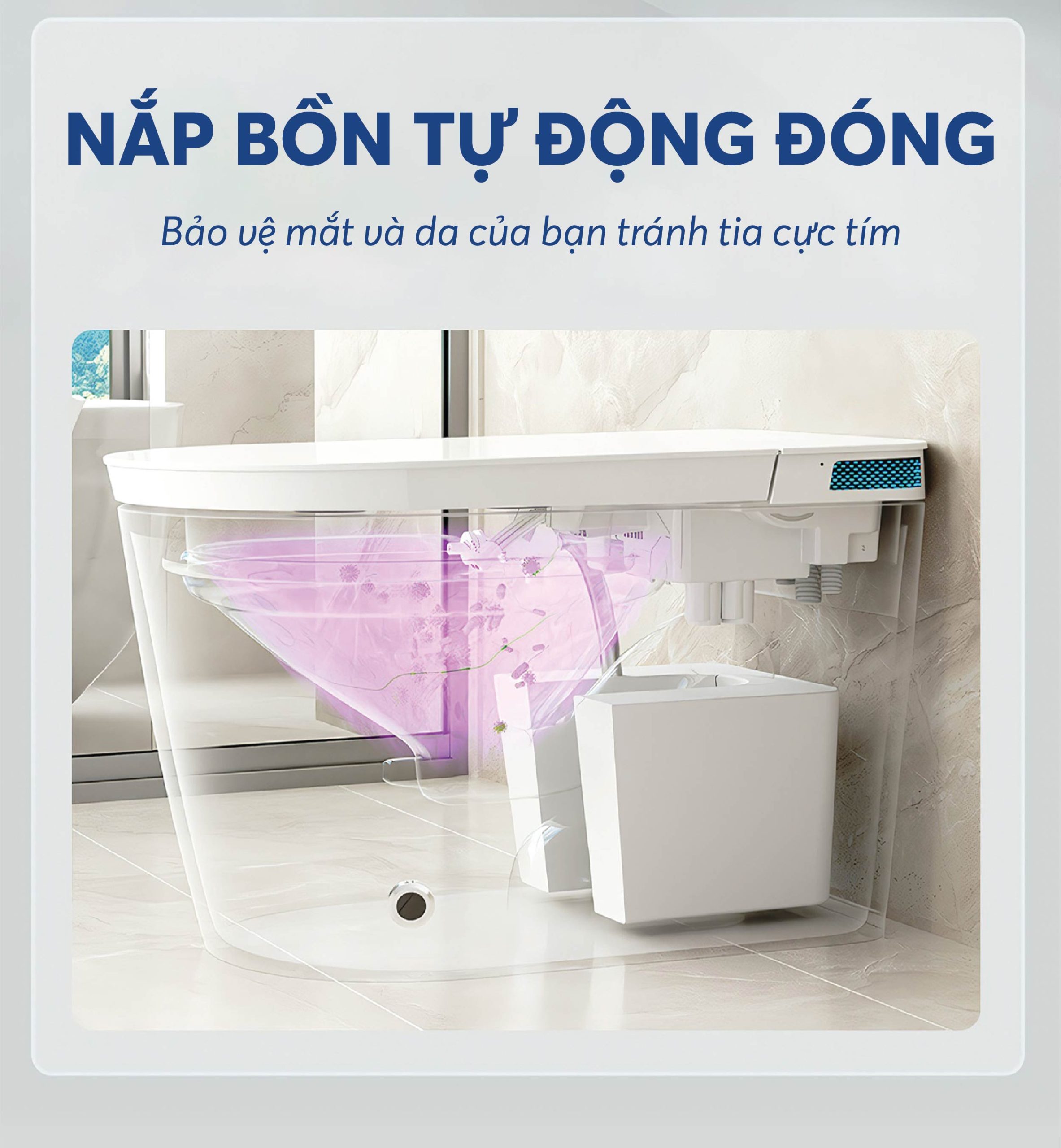 Bồn cầu thông minh đa chức năng 0009S