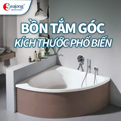 bồn tắm góc