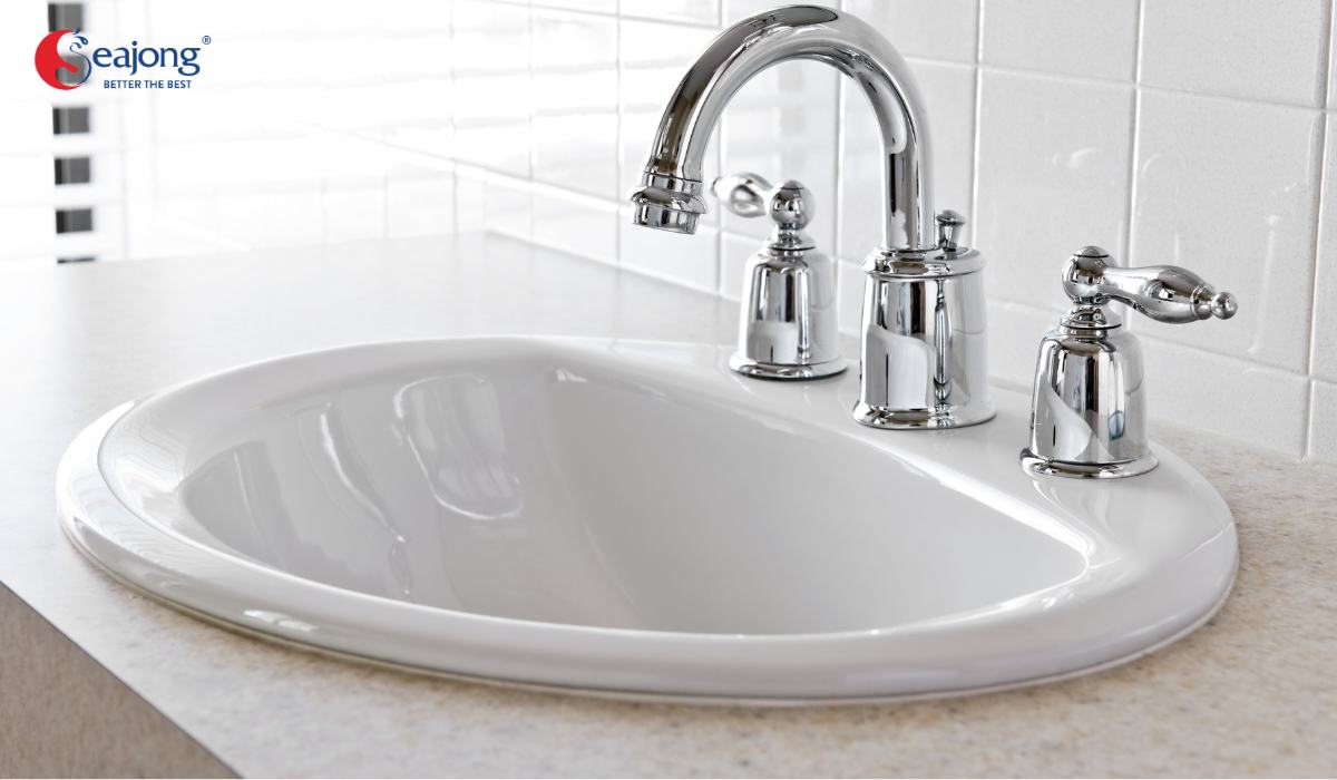 Lavabo nhà tắm được thiết kế với nhiều kiểu dáng khác nhau