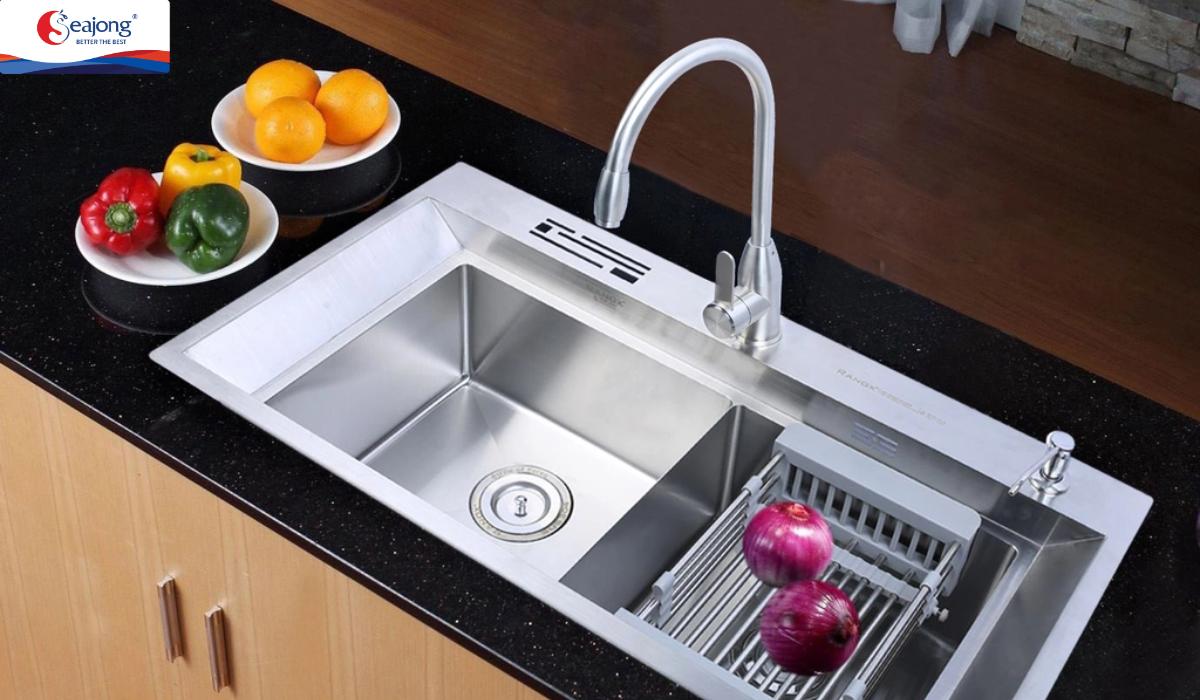Ưu điểm bồn rửa chén inox là gì? các loại bồn rửa chén inox