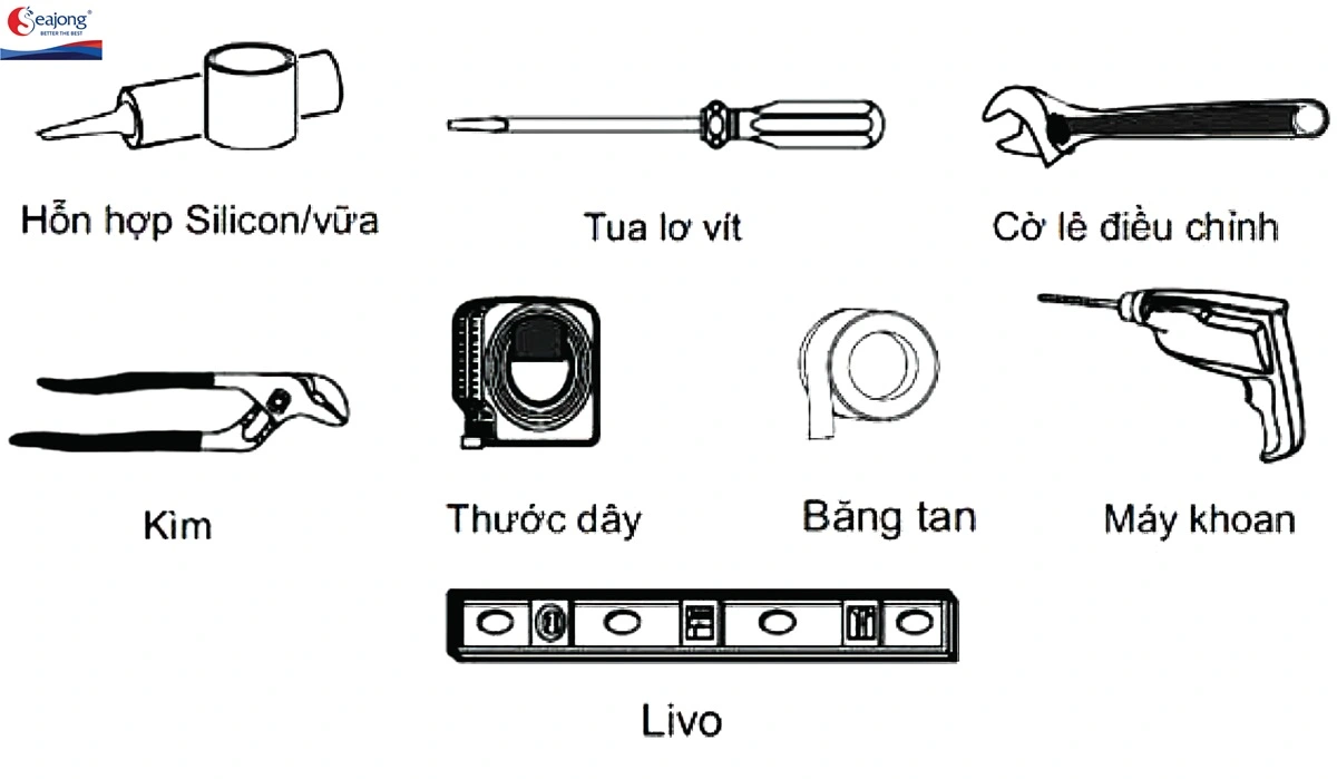 Chuẩn bị dụng cụ 