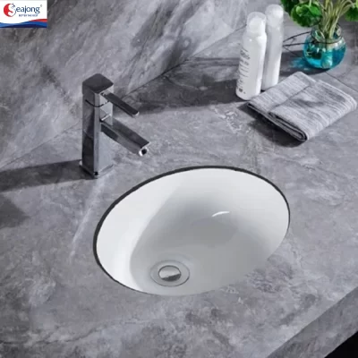 Lavabo âm bàn đá hiện là lựa chọn phổ biến nhờ tính thẩm mỹ cao