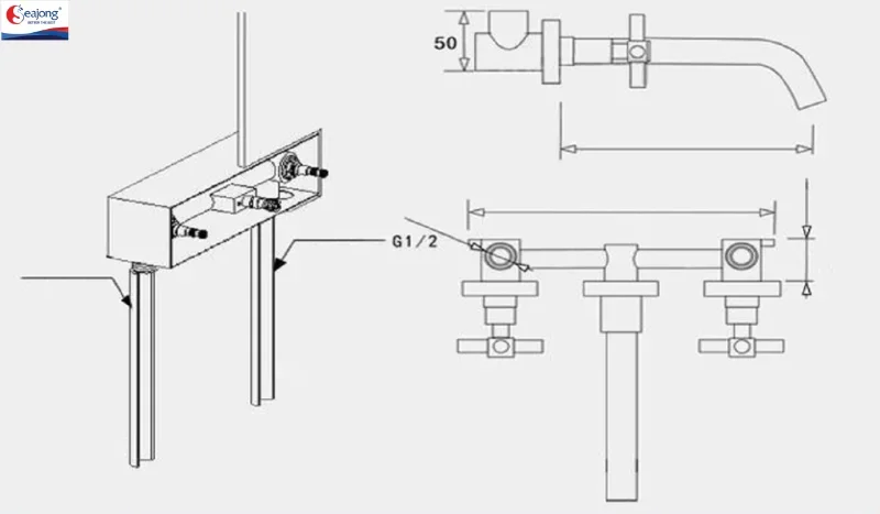 Bản vẽ kỹ thuật đi kèm sẽ cung cấp thông tin về cấu trúc, kích thước