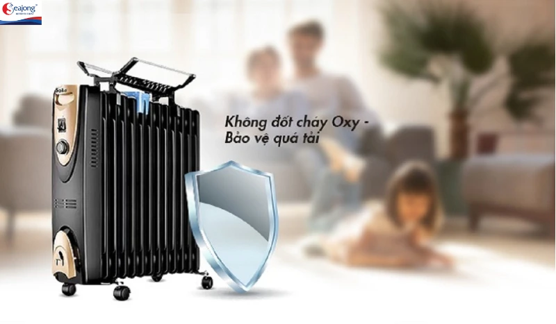 Máy sưởi dầu Saiko là một lựa chọn phổ biến cho việc sưởi ấm trong mùa đông