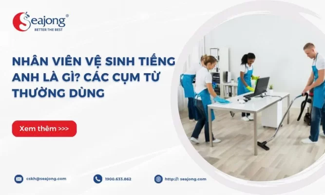 nhan-vien-ve-sinh-tieng-anh-la-gi