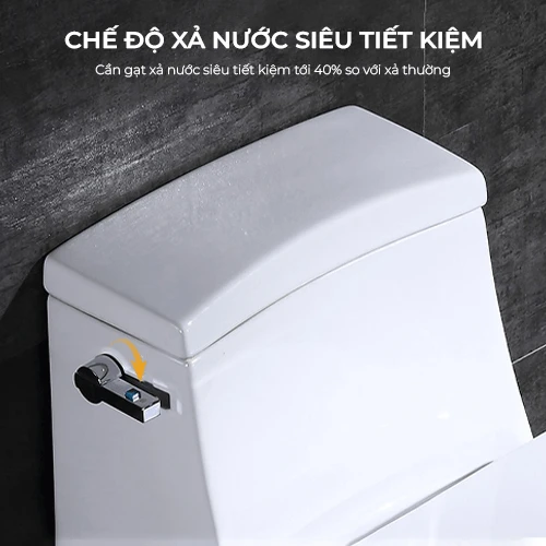 Bồn cầu liền khối men sứ kháng khuẩn Seajong SJ-BC0136B (2)