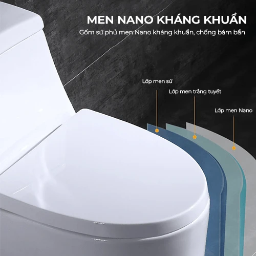 Bồn cầu liền khối men sứ kháng khuẩn Seajong SJ-BC0136B (3)