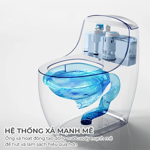 Bồn cầu liền khối men sứ kháng khuẩn Seajong SJ-BC0138B (1)