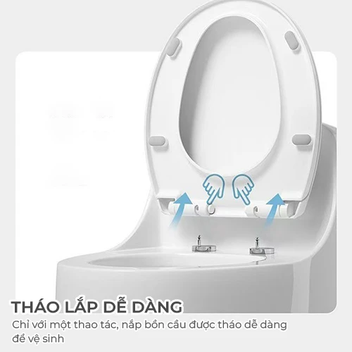 Bồn cầu liền khối men sứ kháng khuẩn Seajong SJ-BC0138B (2)