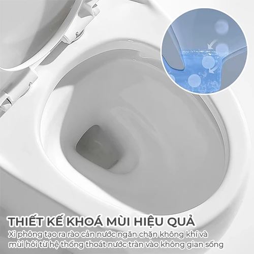 Bồn cầu liền khối men sứ kháng khuẩn Seajong SJ-BC0138B (4)