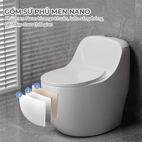 Bồn cầu liền khối men sứ kháng khuẩn Seajong SJ-BC0138B (5)