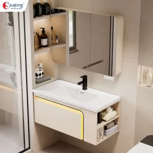 Tủ Lavabo hợp kim nhôm cao cấp Seajong SJ-TL933K80-BE