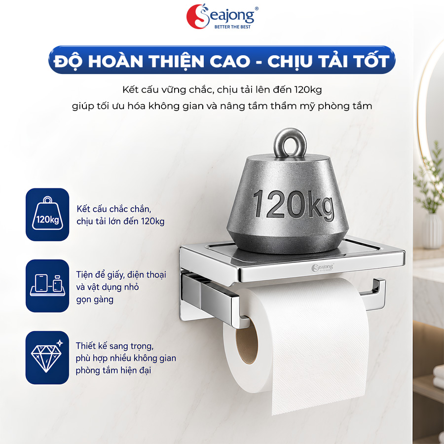 Lô giấy vệ sinh SJ-PK4666D-SR