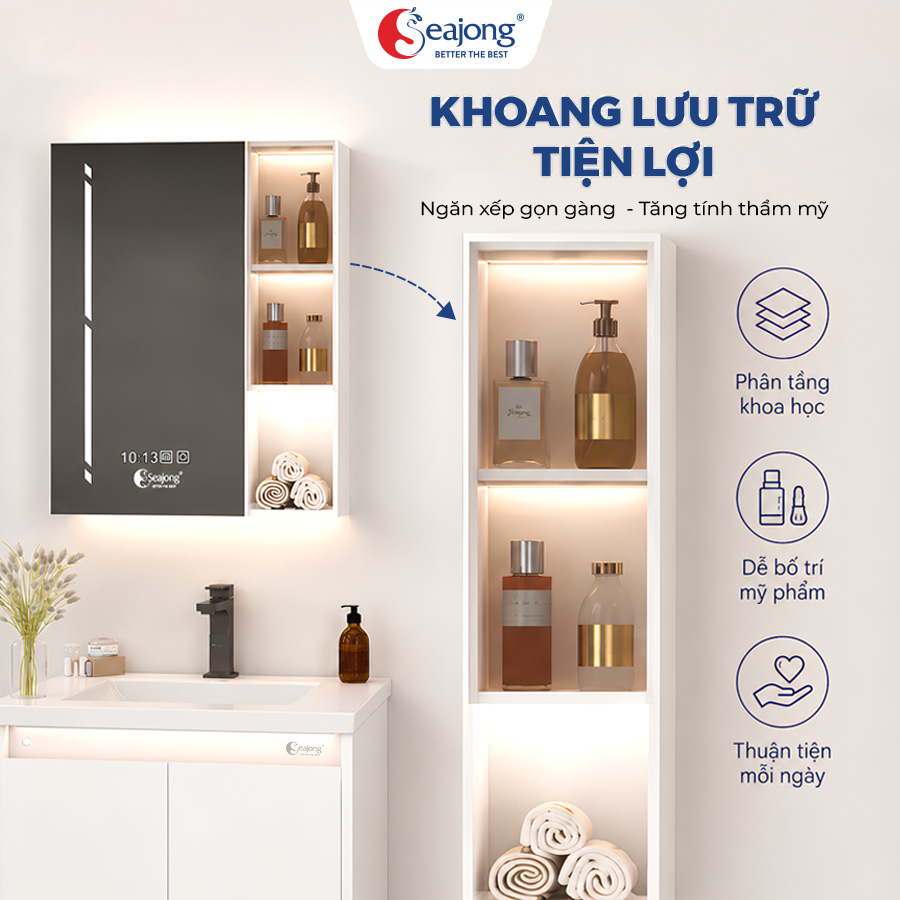 Tủ lavabo SJ-TL6050SUV2-WD06