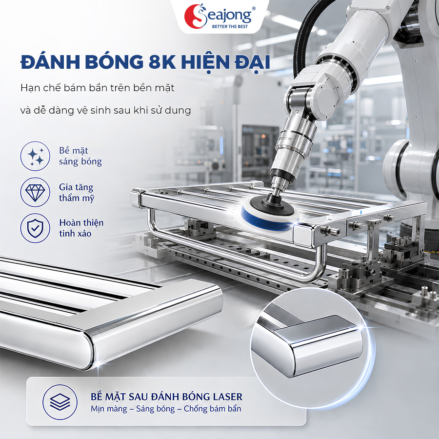 Bộ phụ kiện 5 Món mạ Chrome cao cấp