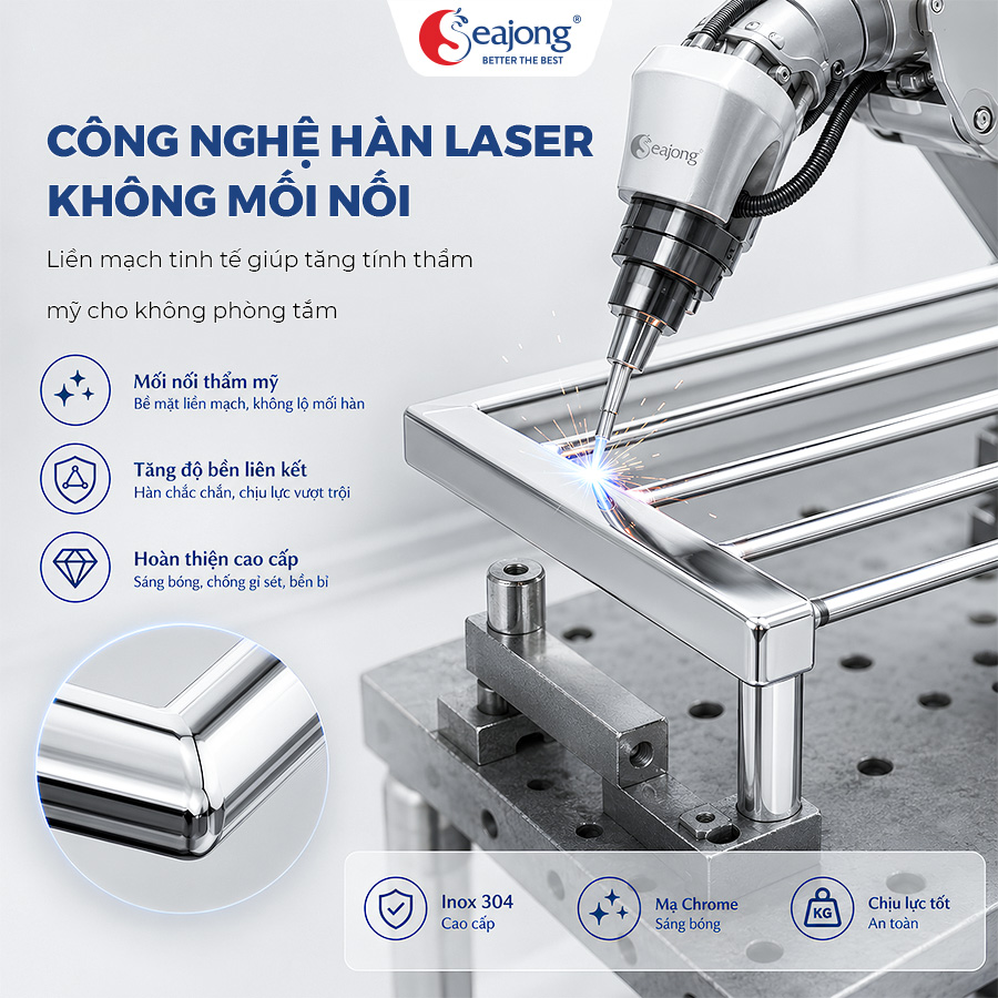 Bộ phụ kiện 5 Món mạ Chrome cao cấp