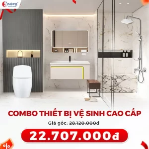 Combo thiết bị vệ sinh cao cấp Seajong - New Smart Bathroom