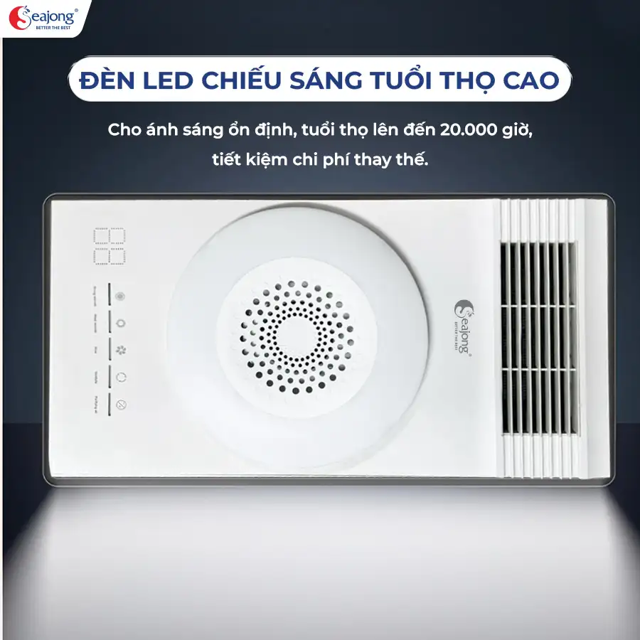 Hướng dẫn lắp đặt và sử dụng đèn điều hòa Seajong
