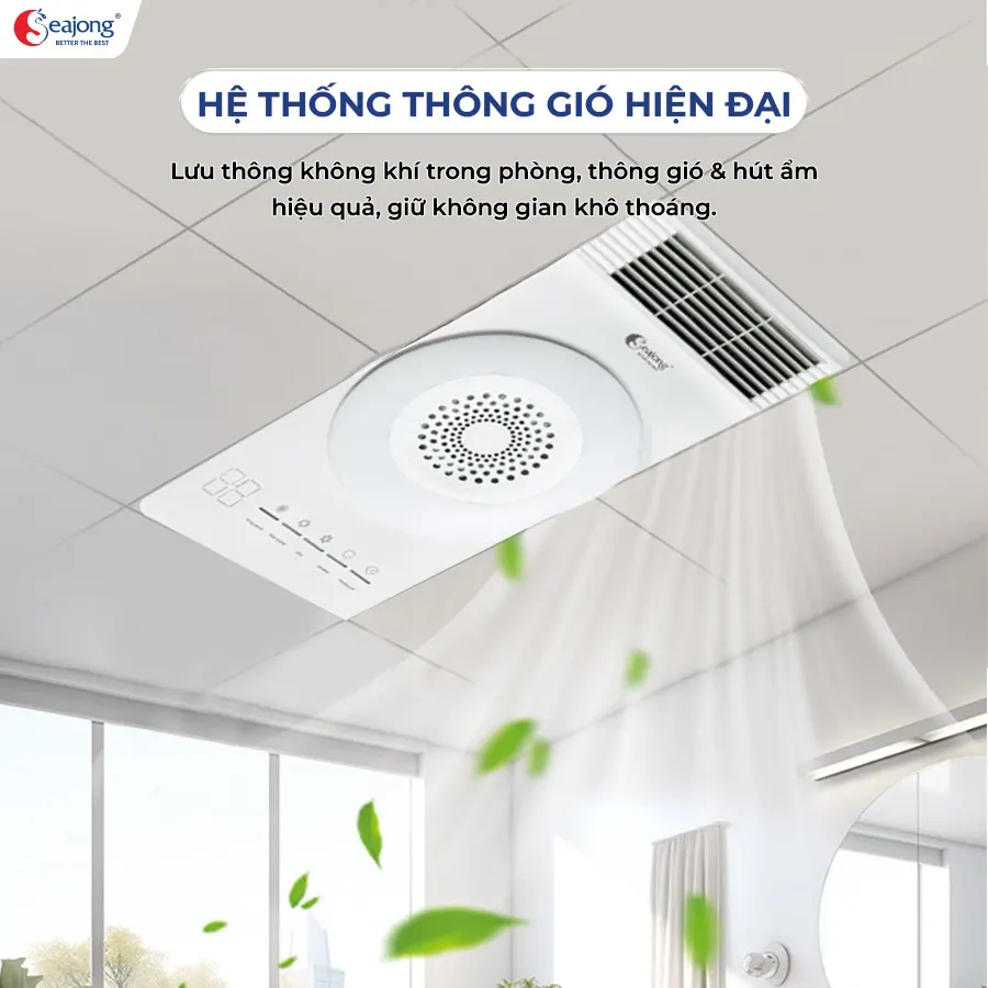 Hướng dẫn lắp đặt và sử dụng đèn điều hòa Seajong