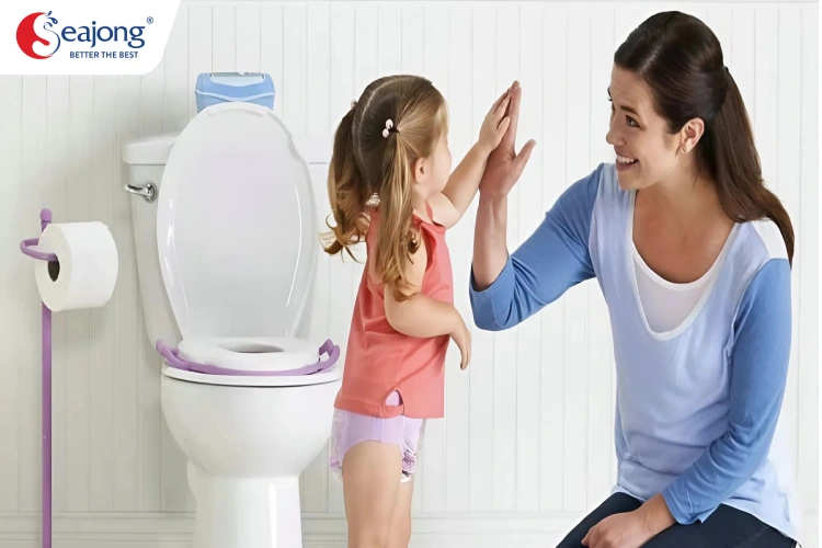khoảng cách bồn cầu đến tường