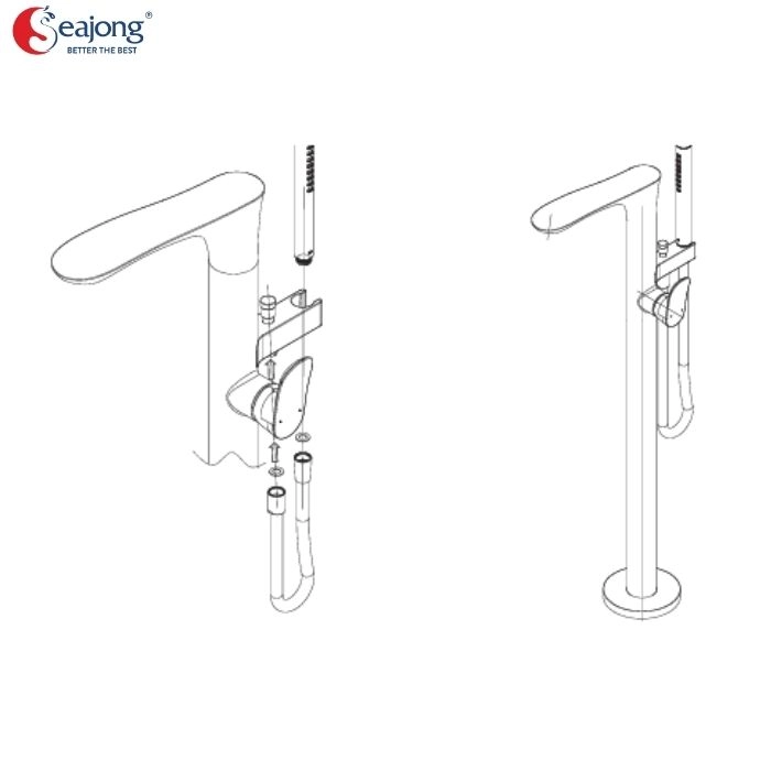 Cách xử lý vòi sen chho bồn tắm rò rỉ tại nhà (1)