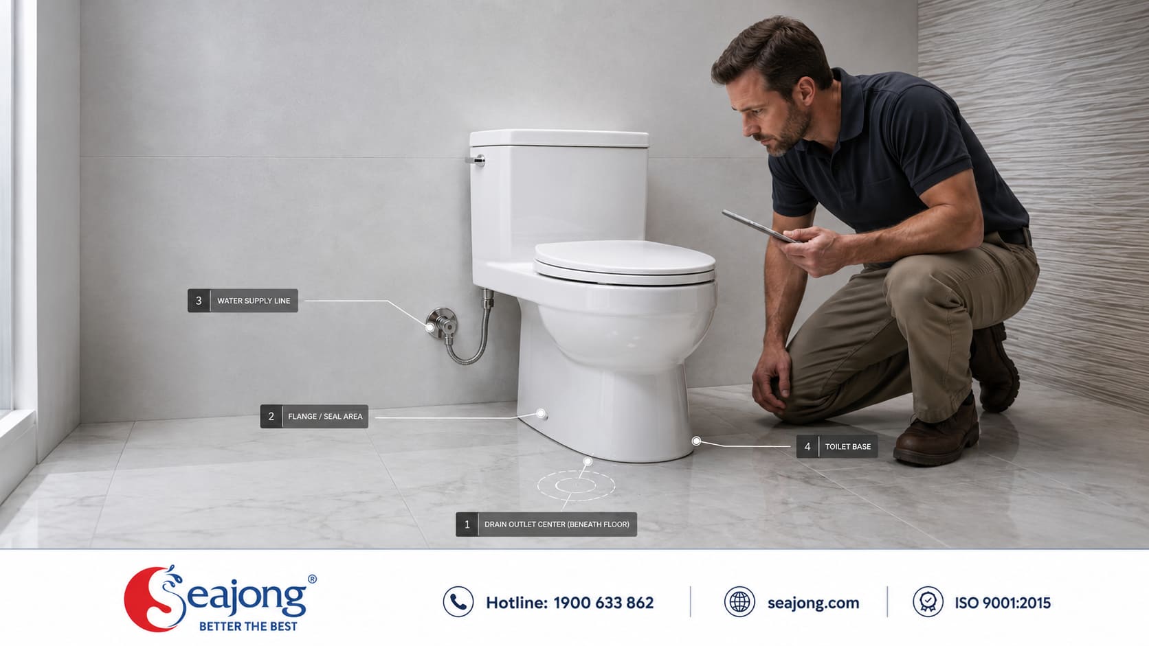 8 sai lầm thường gặp khi lắp đặt bồn cầu và cách phòng tránh