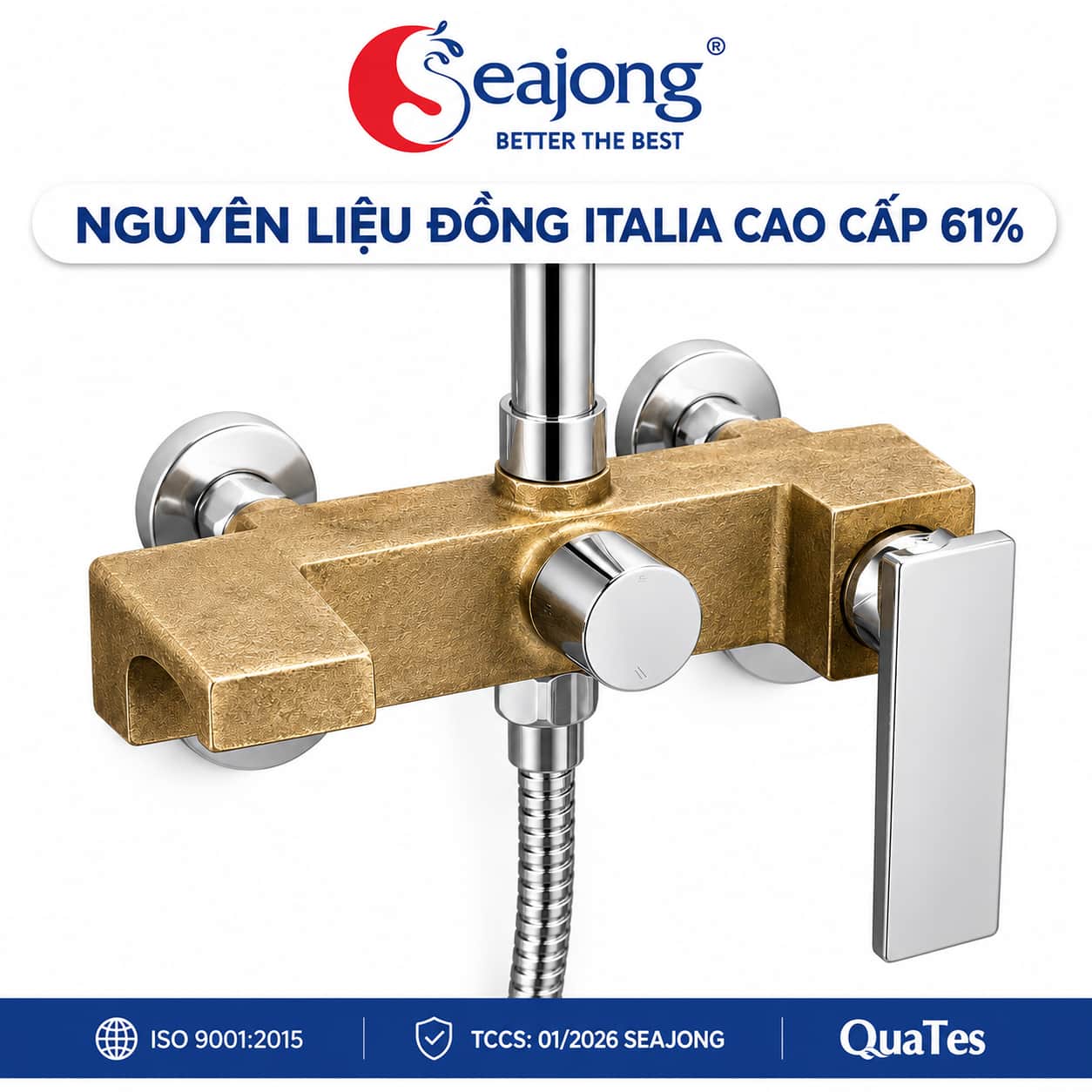 Củ sen đồng Italia 61 phần trăm của Seajong SJ-SC0102V-SR