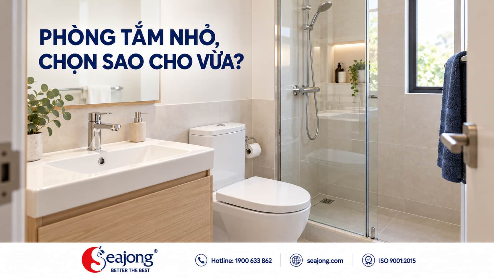 	thiết bị vệ sinh cho phòng tắm nhỏ